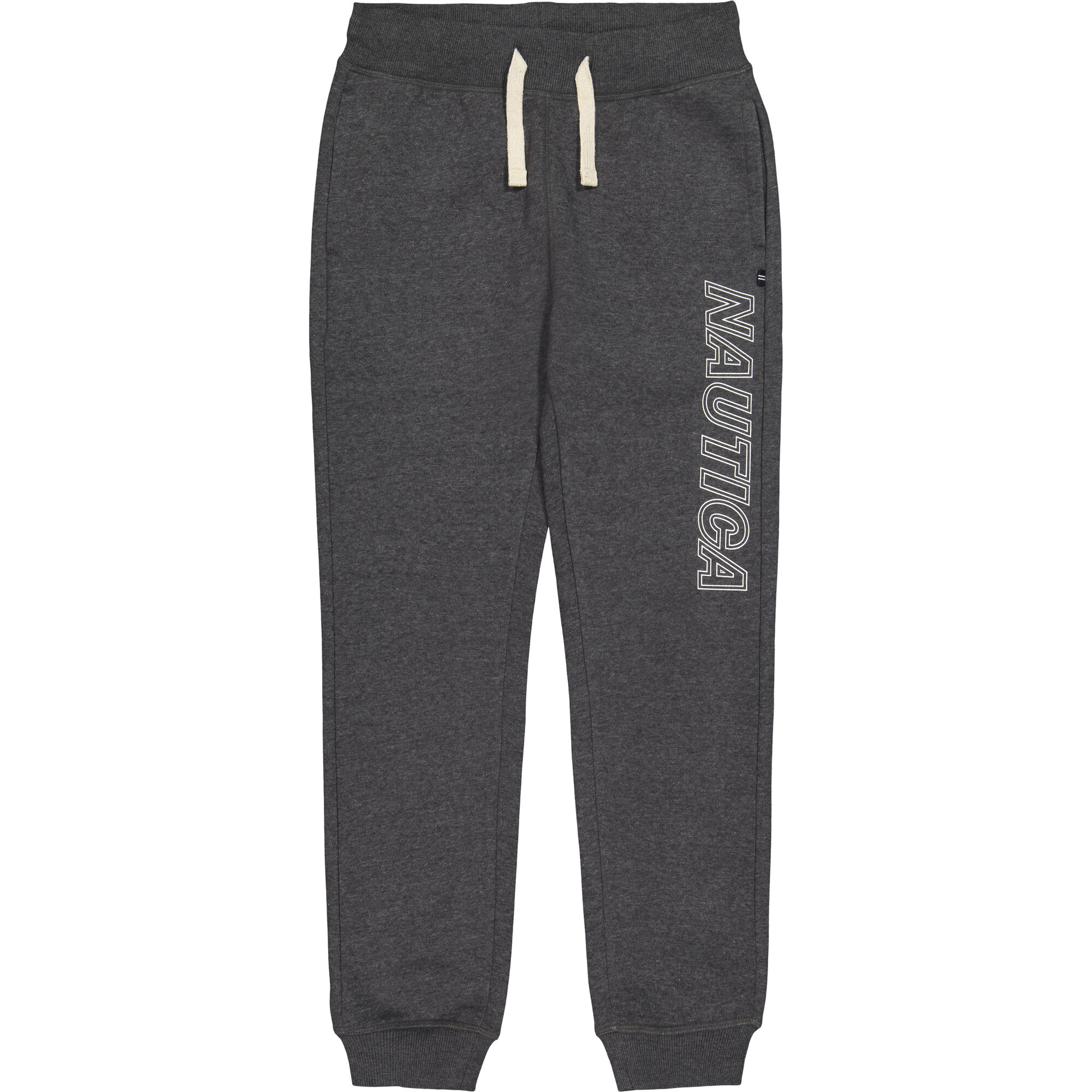 BOYS' FLEECE JOGGER (8-20),Grey Heather,large