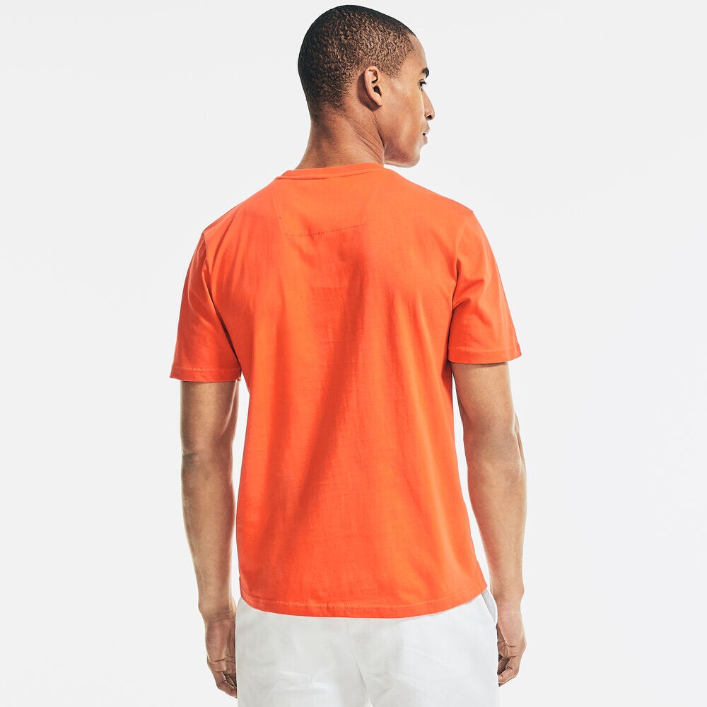 COMPETITION SIDE LOGO GRAPHIC T-SHIRT,Nautica Red,large