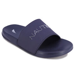 Boys' Slide Sandal,Ice Blue,large