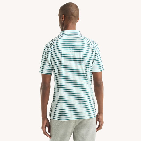 Striped Golf Fit Polo
