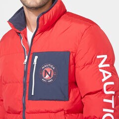 PUFFER TEMPASPHERE JACKET,Nautica Red,large