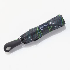 MULTICOLOR STRIPE UMBRELLA,Kelly Green,large