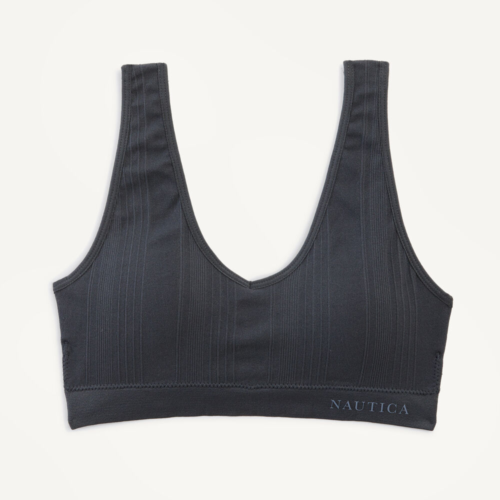 Ribbed Bra, 3-Pack,Angel Blue,large