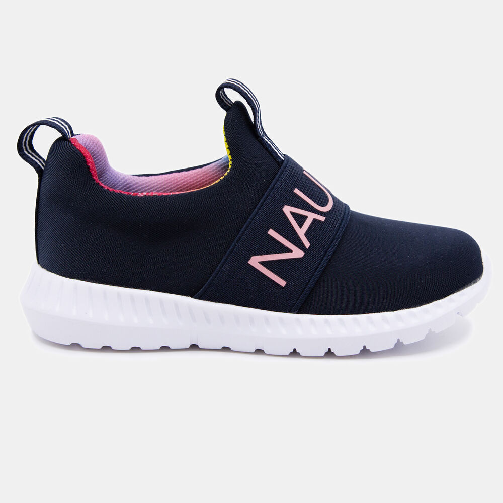 GIRL'S LOGO SNEAKER,Starlight Blue,large