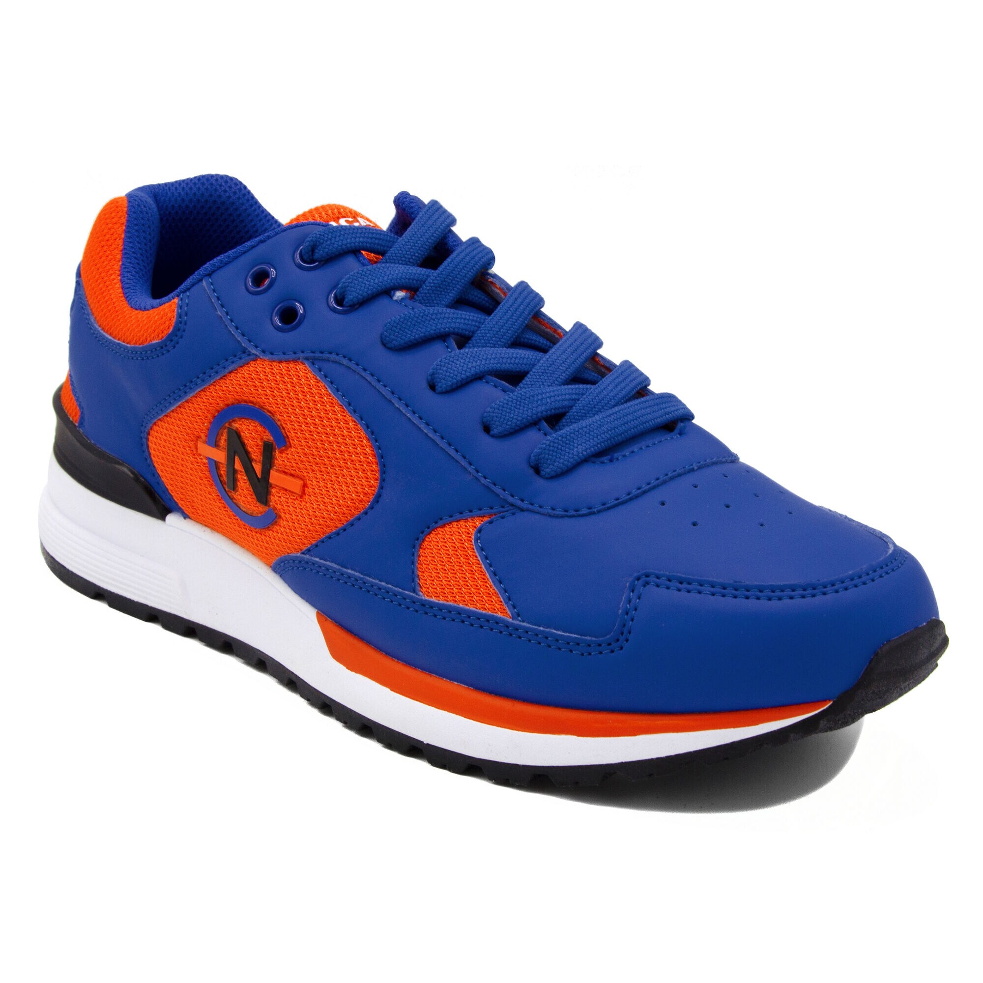 NAUTICA COMPETITION DEL RIO LOW TOP IN NAVY MULTI,Cobalt Wave,large