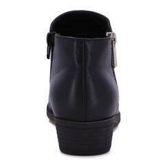 Suede Bootie,Black,large