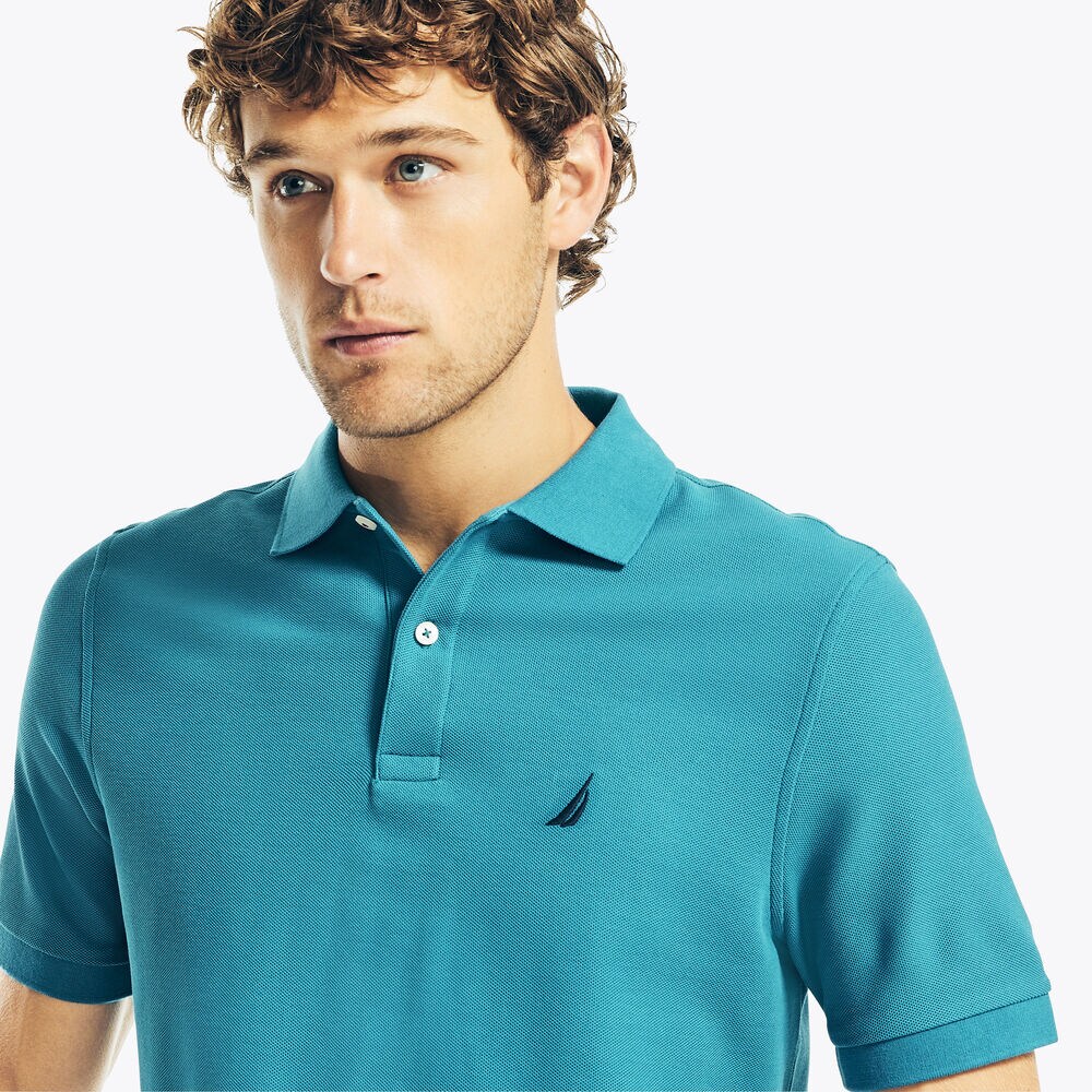 CLASSIC FIT POLO,Blue Mist Pantone,large
