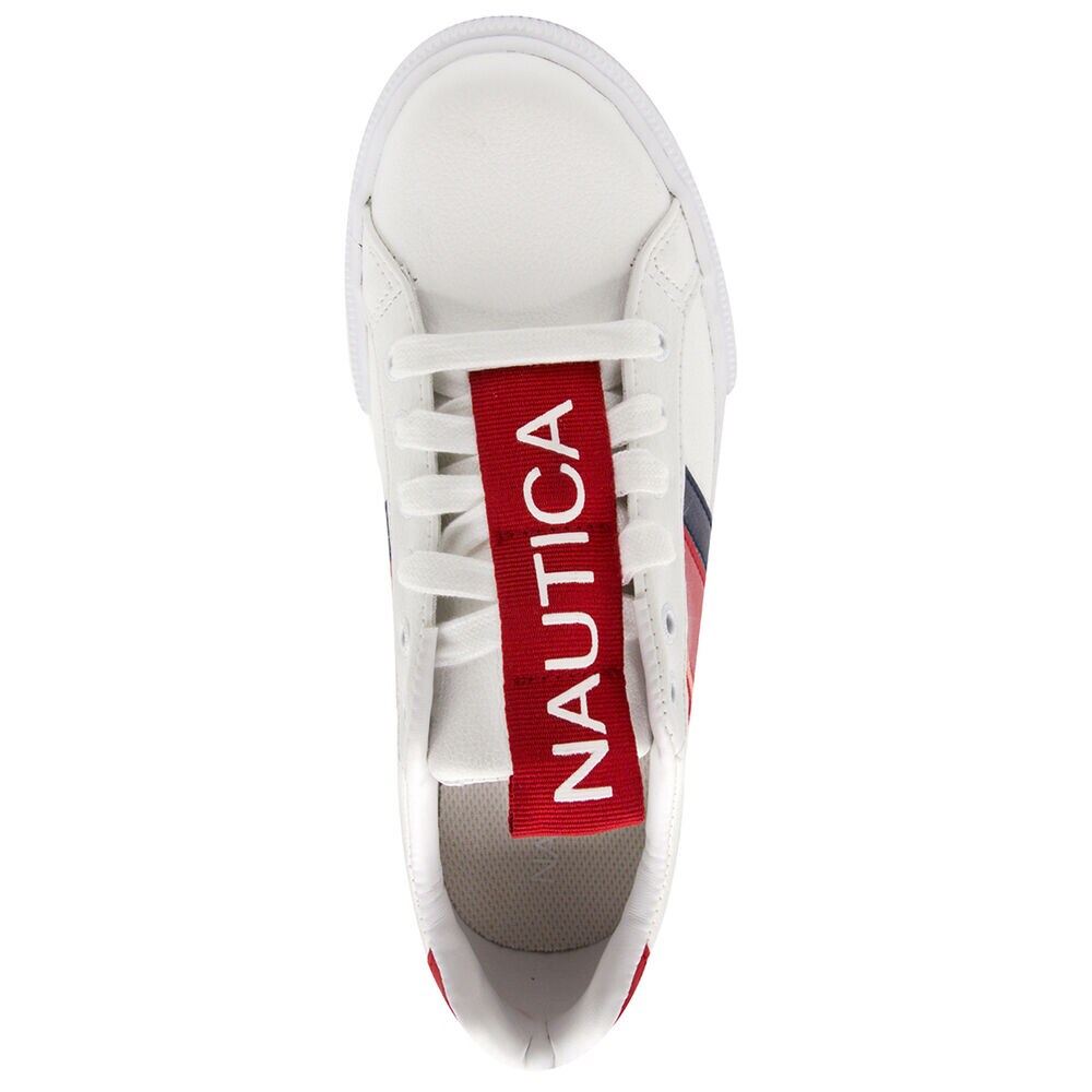 LACE-UP SNEAKER,Antique White Wash,large