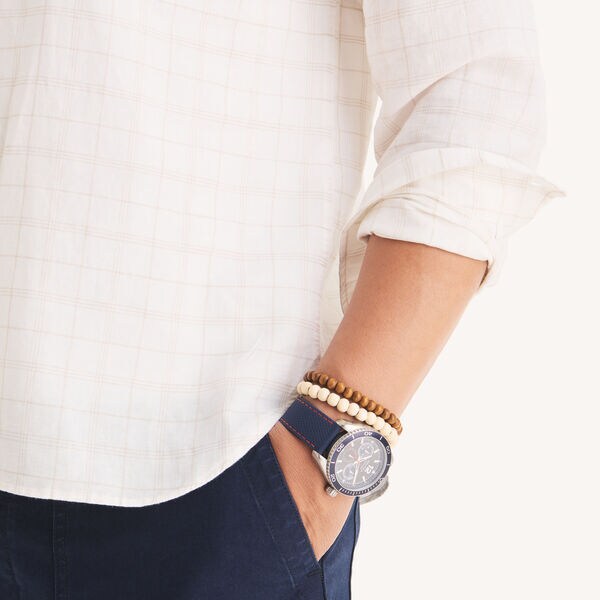 Plaid Linen-Blend Shirt