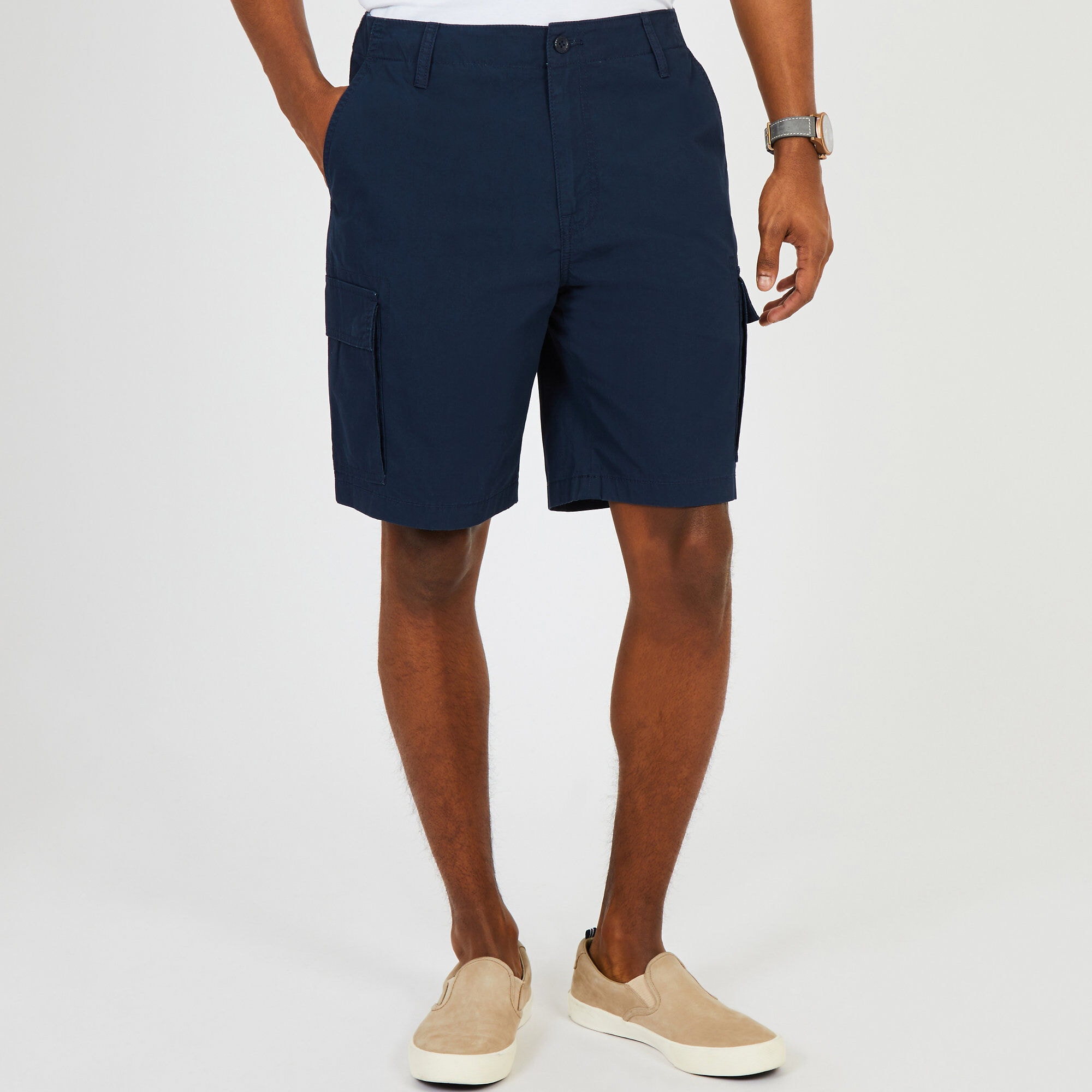 Navigator Cargo Shorts - 9" Inseam,Navy,large