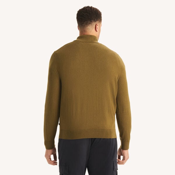 Big & Tall Performance Quarter-Zip Sweater