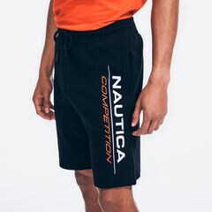 COMPETITION LOGO KNIT SHORT,True Black,large