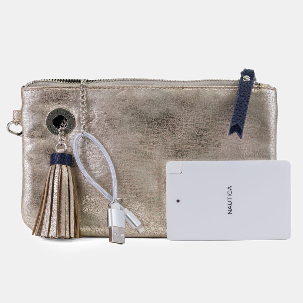 POWER SAILING WRISTLET WITH BATTERY CHARGER,Black Heather,large