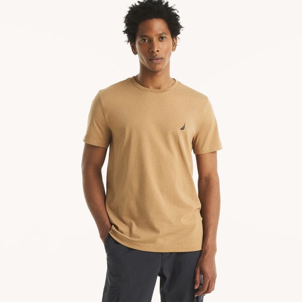 Heather Crewneck Deck T-Shirt