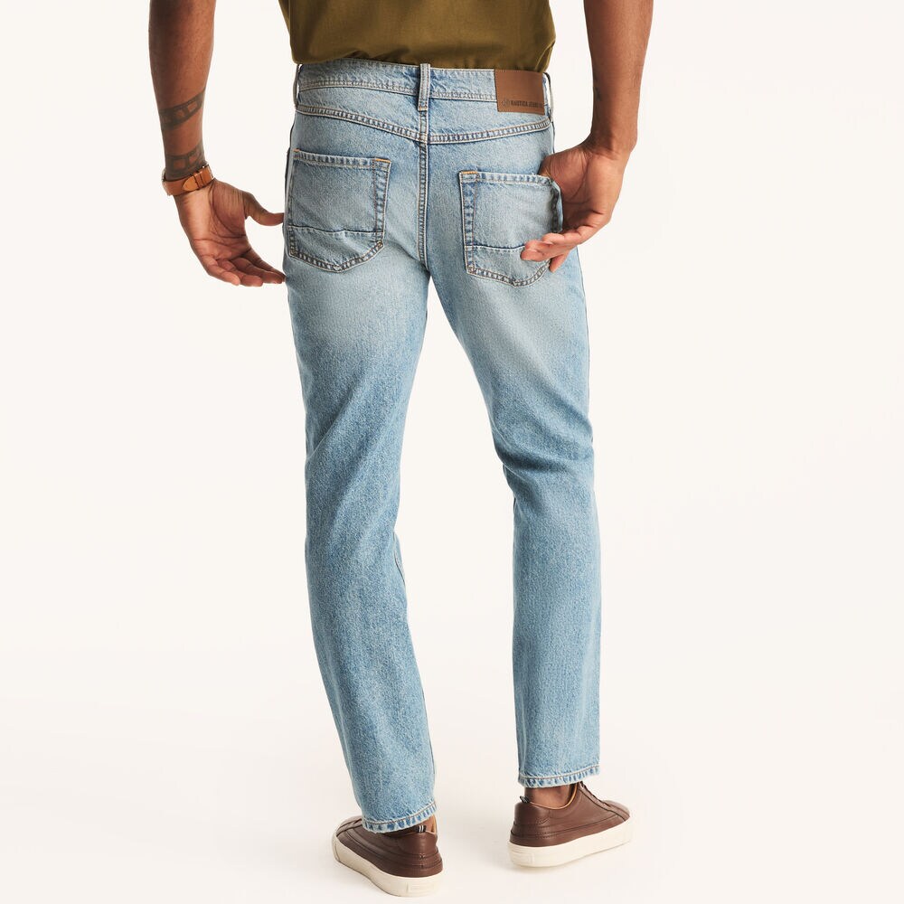 Nautica Jeans Co. Relaxed Denim,Oxford Tan,large