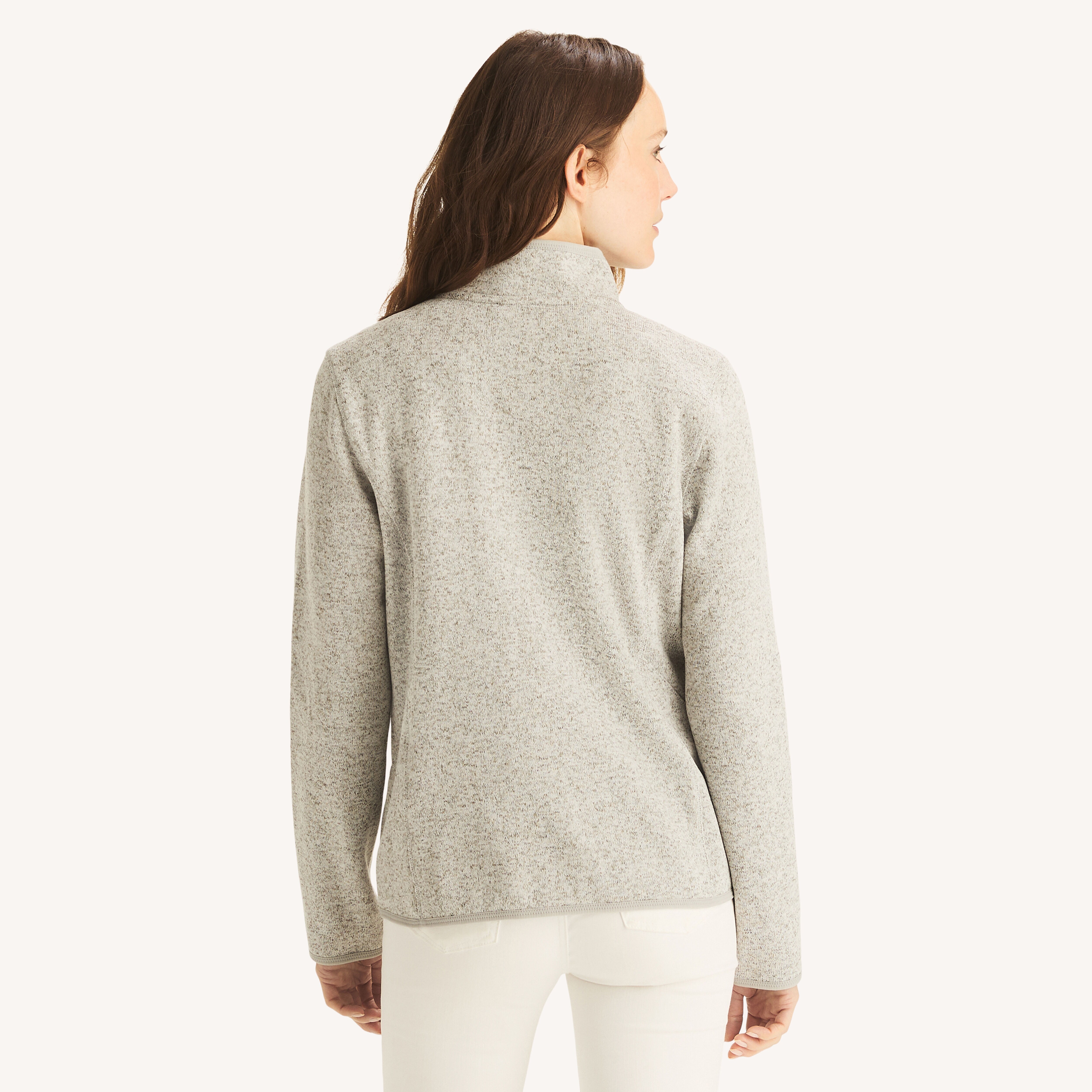 Mock-Neck Fleece Full-Zip Jacket | Nautica