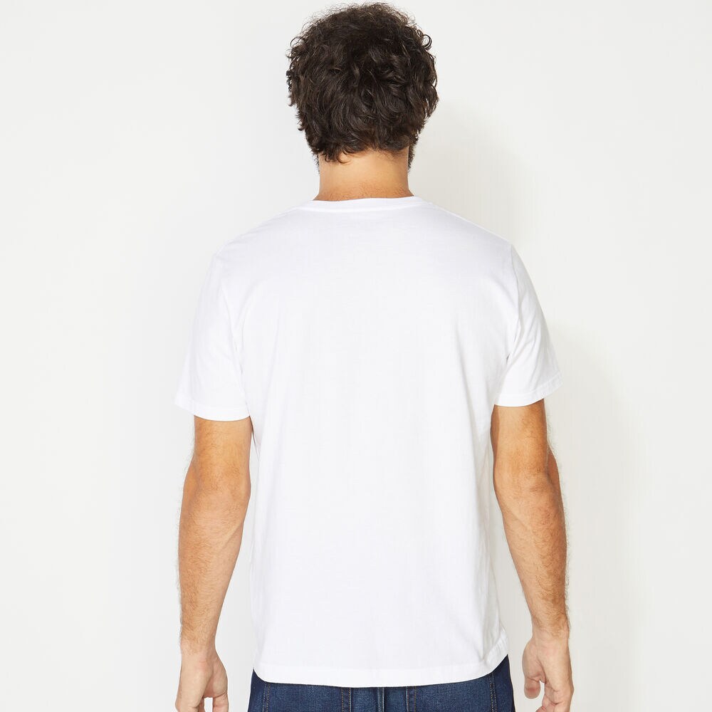 NAUTICA JEANS CO. FLAG GRAPHIC T-SHIRT,Bright White,large