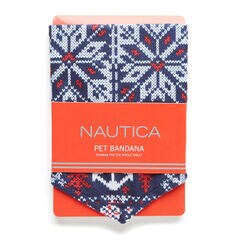 PET FAIR ISLE  BANDANA,Navy,large