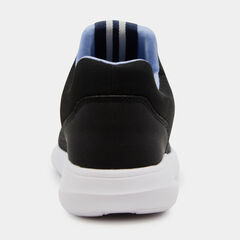 CANVEY EMBROIDERED KNIT SNEAKERS,True Black,large