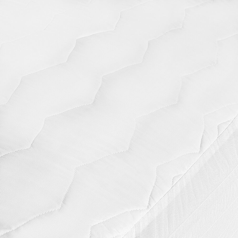 Hypoallergenic Mattress Cover, Queen,Bright White,large