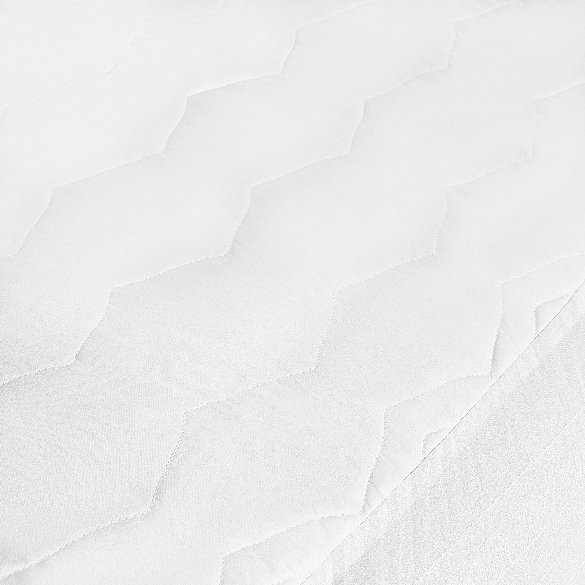 Hypoallergenic Mattress Cover, Queen,Bright White,large