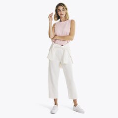 SUSTAINABLY CRAFTED SOLID TANK TOP,Camellia Rose,large