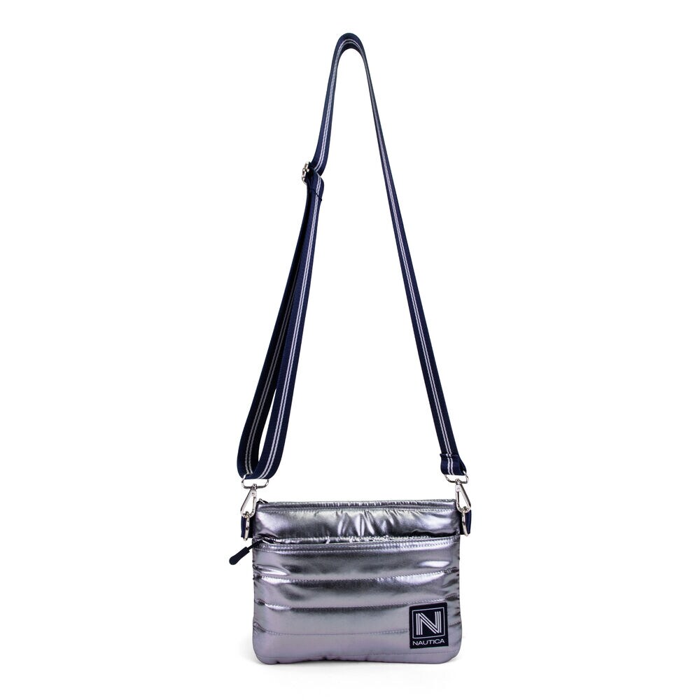 WORKING TIDAL CROSSBODY BAG,Graphite Heather,large