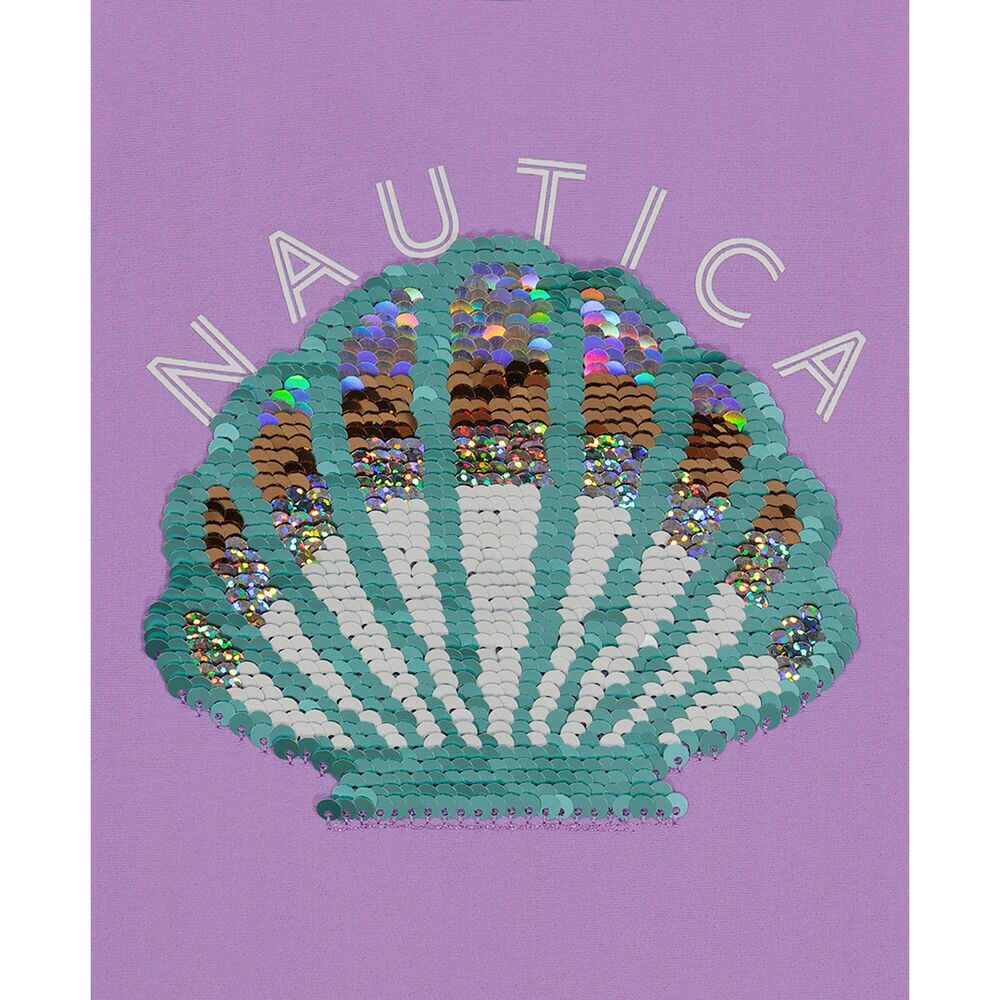 TODDLER GIRLS' SEASHELL ONE-PIECE (2T-4T),Guppy Grape,large