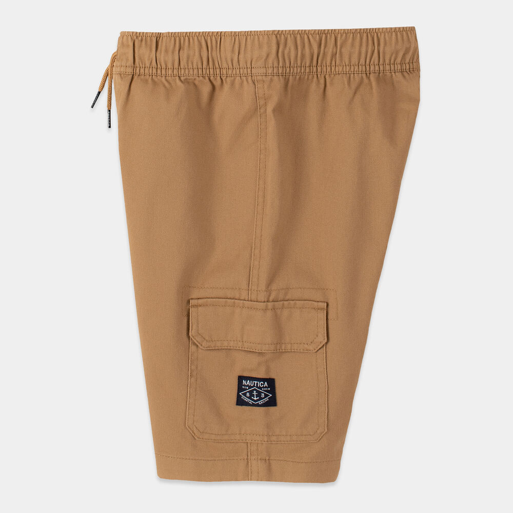 BOYS' PULL-ON CARGO SHORT (8-20),Tavern,large