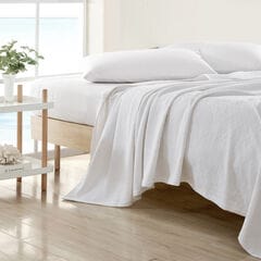 RIPPLE COVE KING BLANKET,Antique White Wash,large