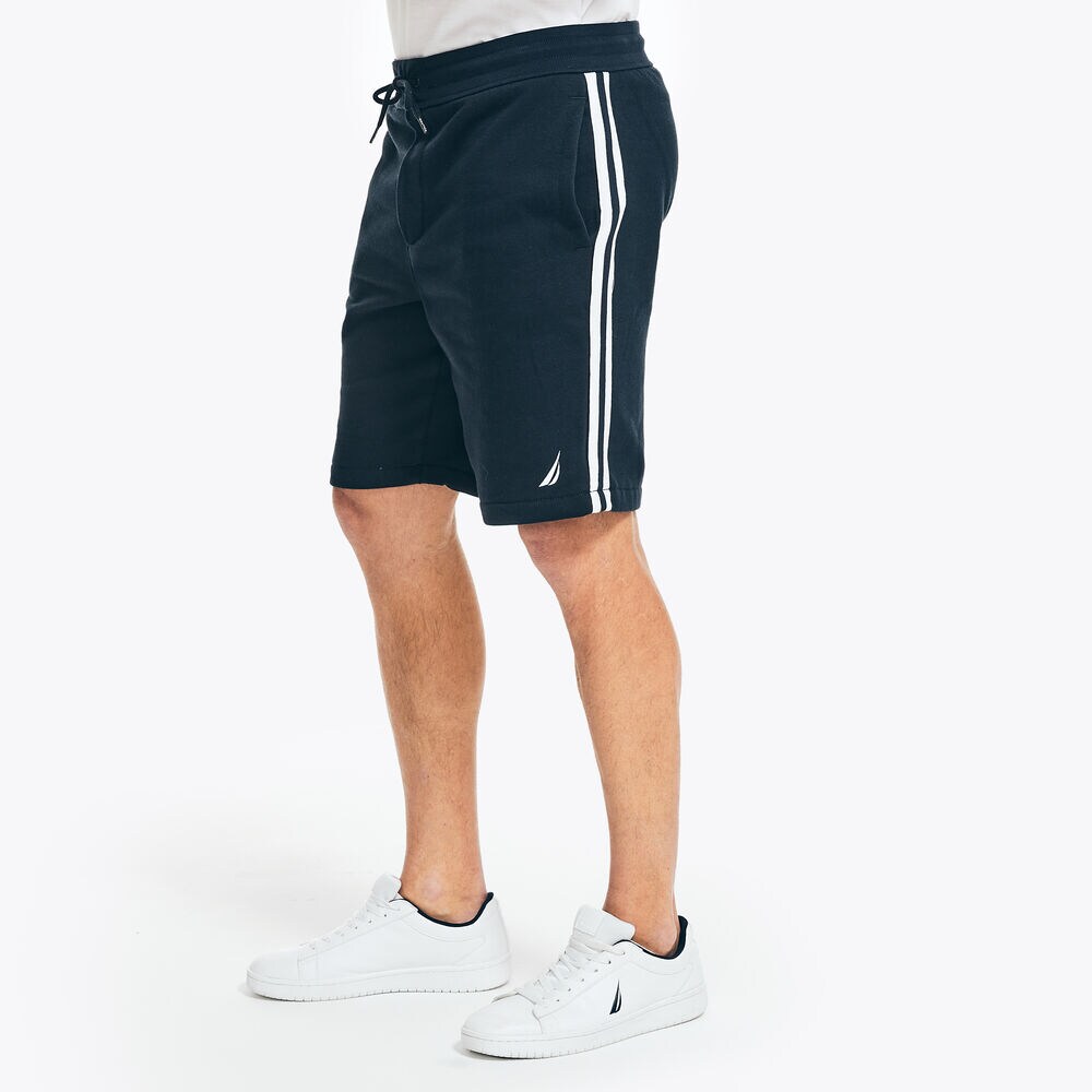 9" BRAND ICON PULL-ON SHORT,Navy,large