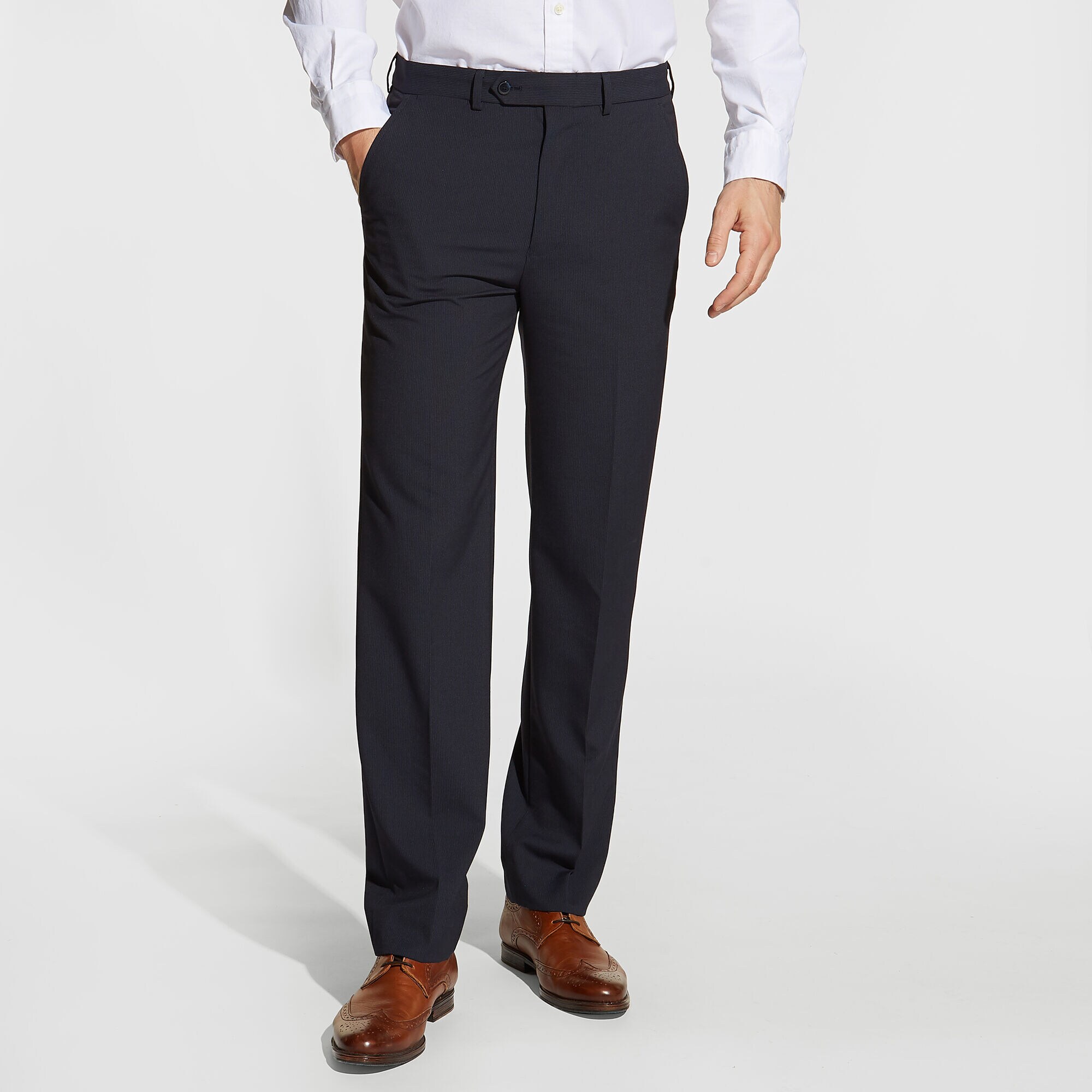 Ceylon Plaid Dress Pants,Tugboat Blue,large