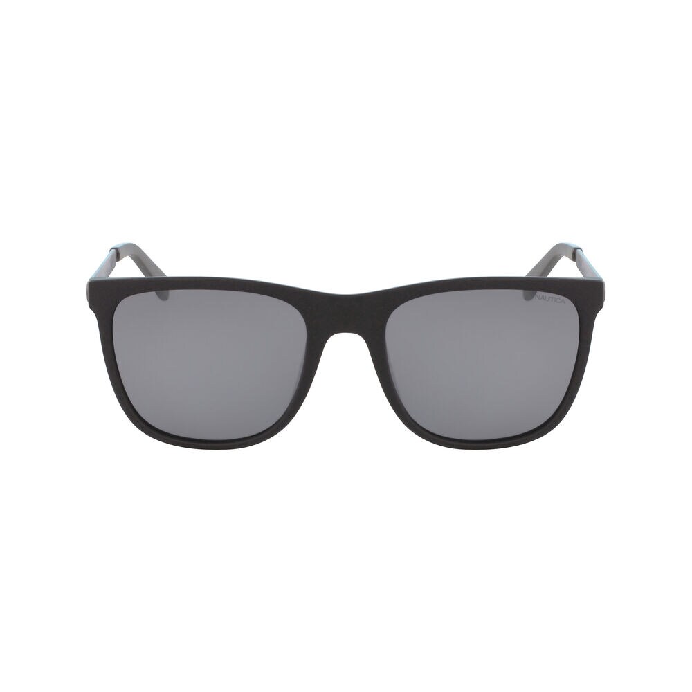 Rectangular Sunglasses with Matte Frame,Black Onyx,large