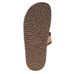 Slip-On Sandal,Dark Brown Heather,large