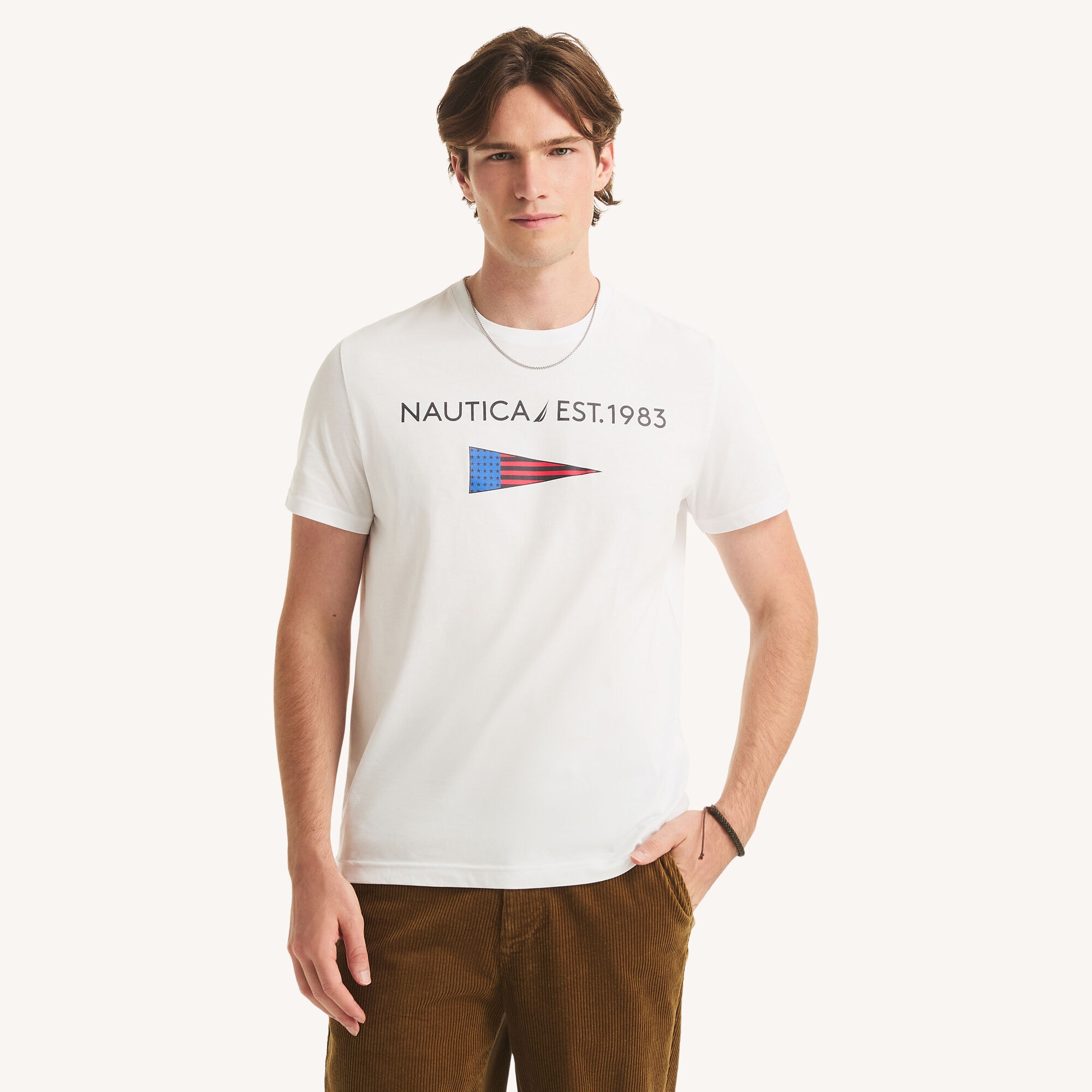 1983 Graphic T-Shirt,Bright White,large