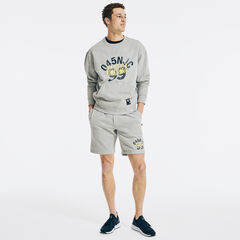 NAUTICA JEANS CO. FLEECE SHORT,Grey Heather,large