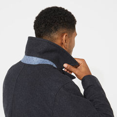 WATER REPELLENT PEACOAT,Pale Blue,large