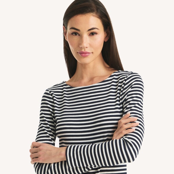 Long Sleeve Side Slit Dress