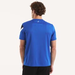 Navtech Crewneck T-Shirt,Bolt Blue,large