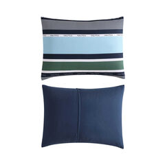 Elliot Navy King Comforter & Sham Bonus Set,Bali Bliss,large