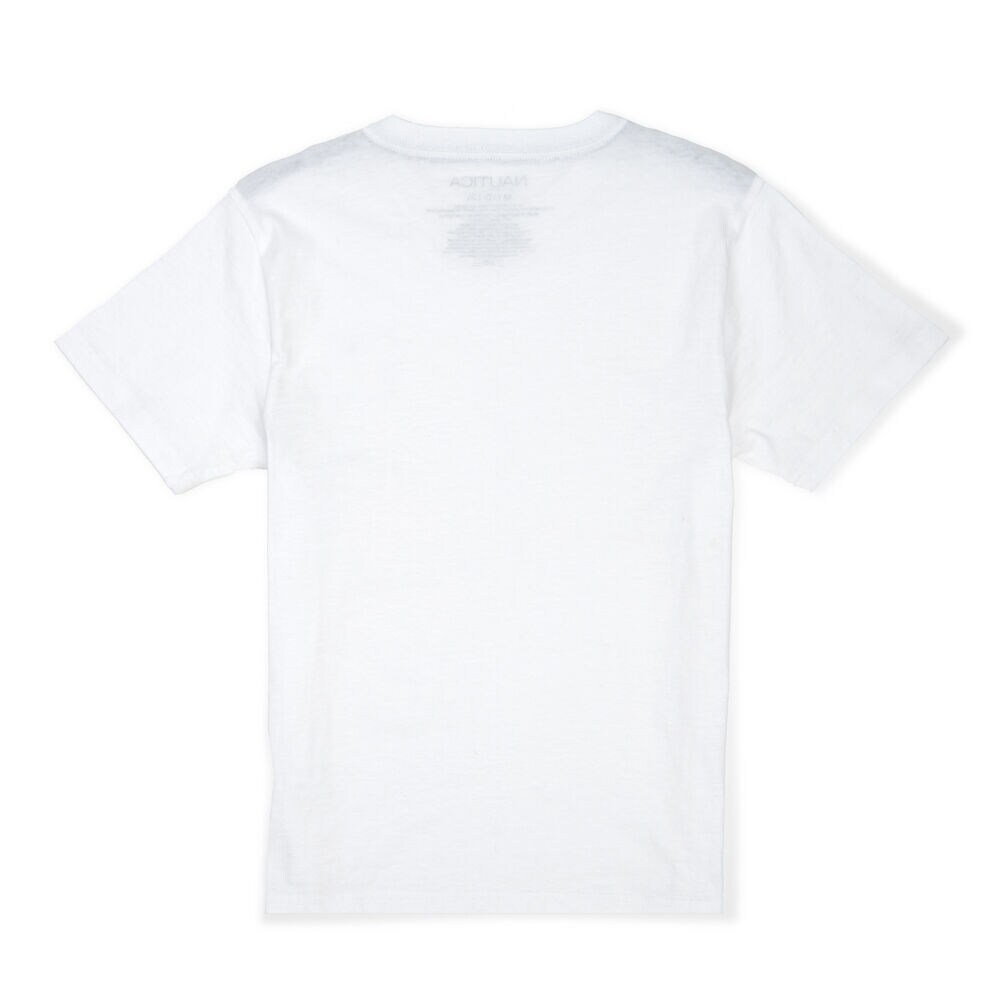 TODDLER BOYS' STRAIT V-NECK T-SHIRT (2T-4T),Antique White Wash,large