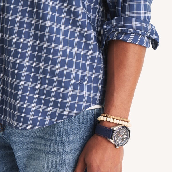 Classic Fit Plaid Shirt