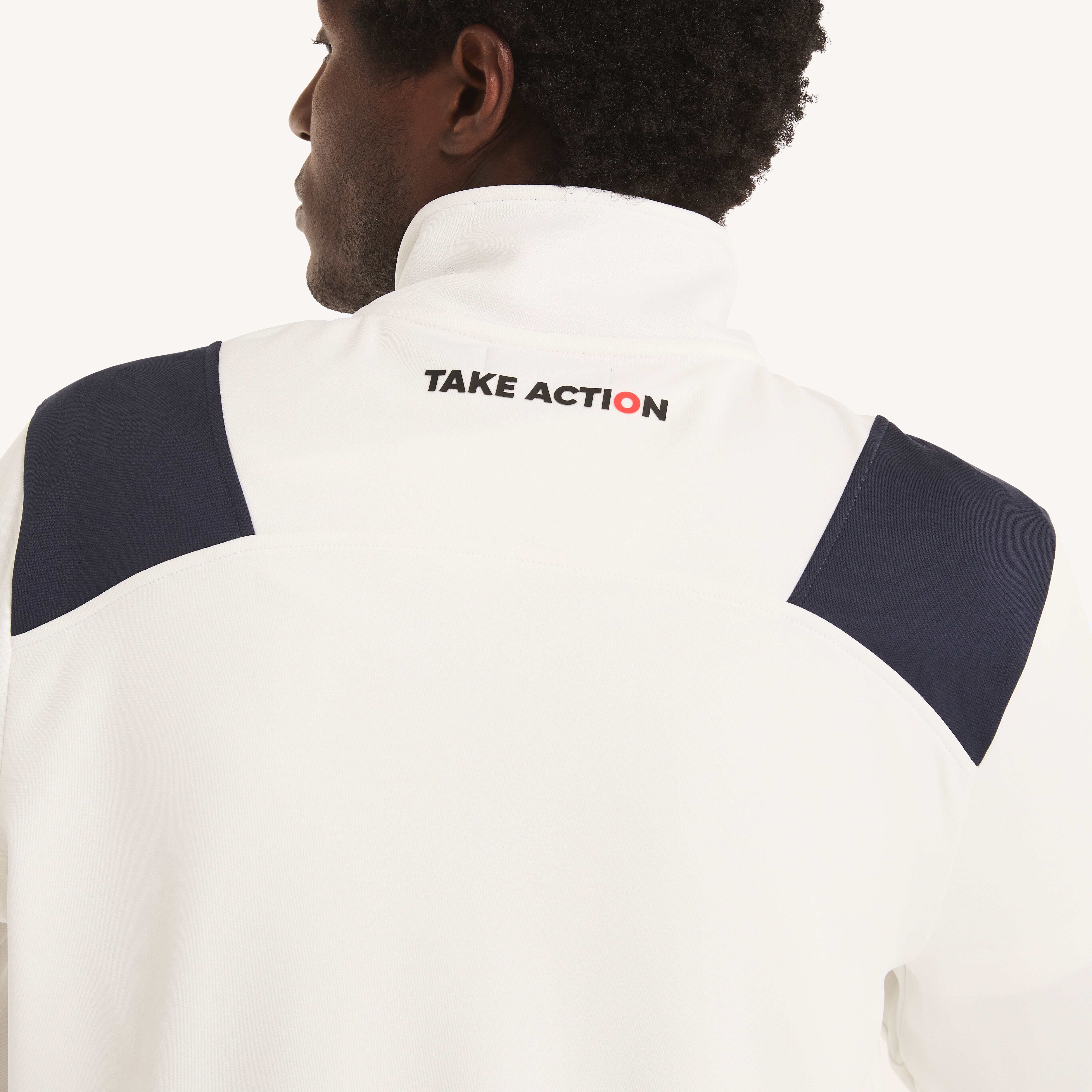 Full-Zip Mock Neck Track Jacket | Nautica