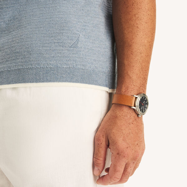 Big & Tall Tipped Textured Sweater Polo