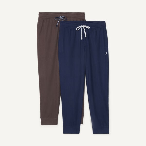 Printed Waffle-Knit Jogger Sleep Pant - 2 Pack
