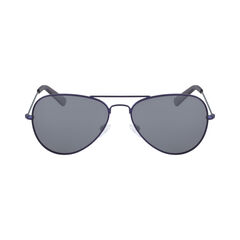 Aviator Sunglasses with Matte Frame,Angel Blue,large