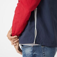 NAUTICA JEANS CO. PULL OVER ANORAK JACKET,Nautica Red,large