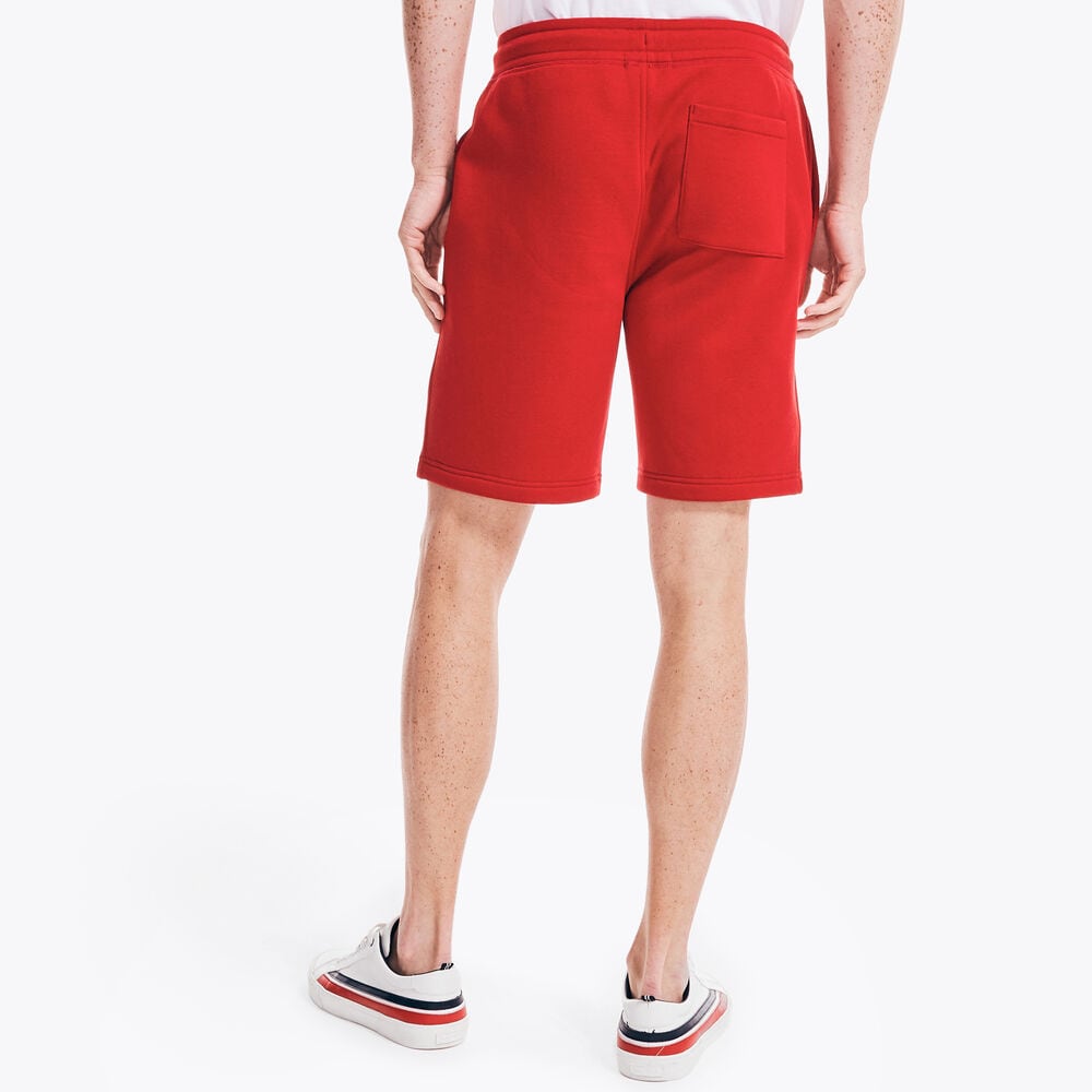 9” FLEECE SHORT,Nautica Red,large