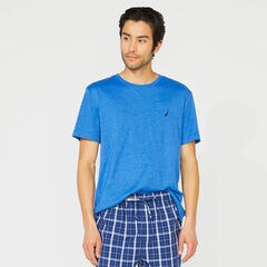 CREWNECK SLEEP T-SHIRT,True Navy,large