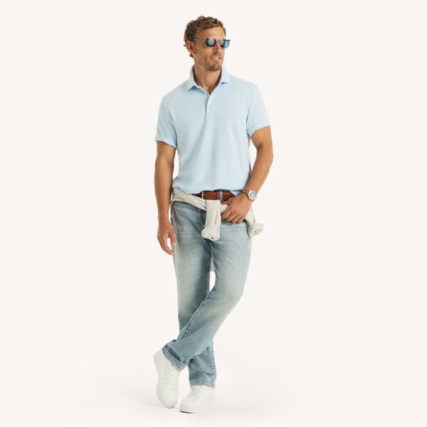 Printed Compass Polo
